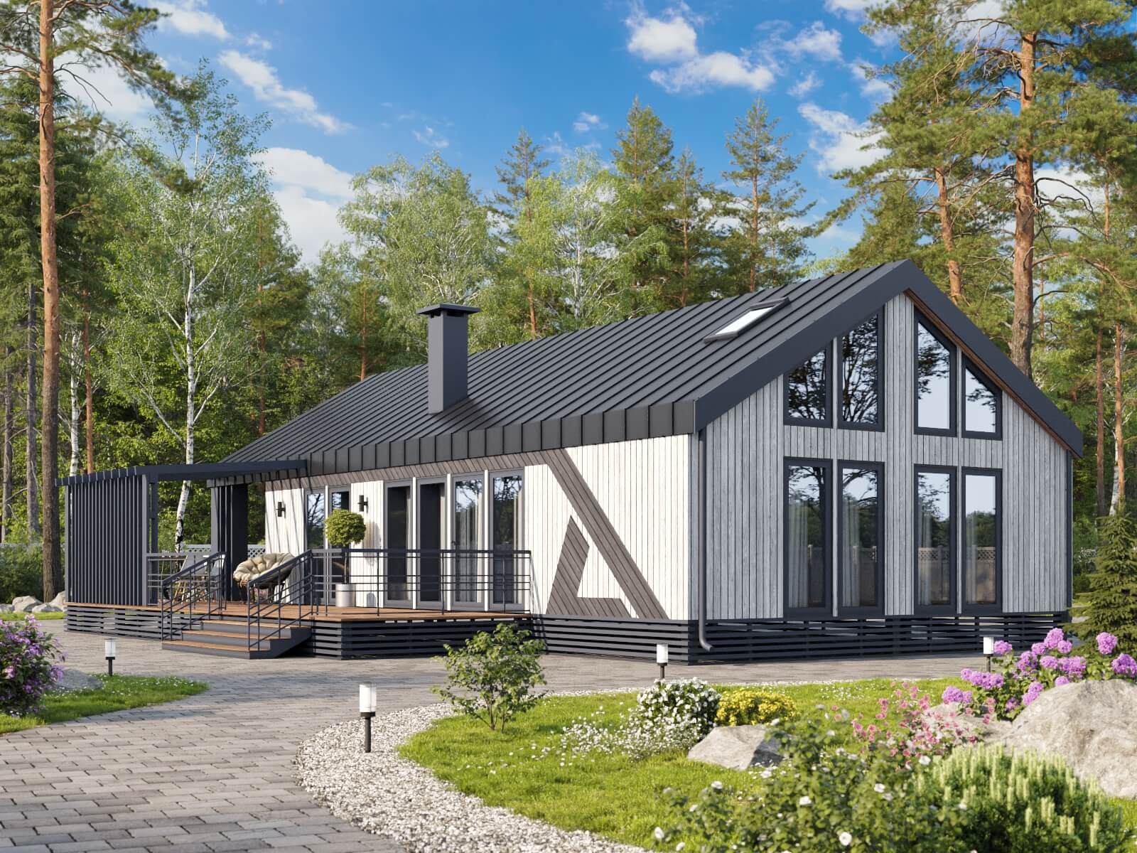 Каркасный дом VZ-863